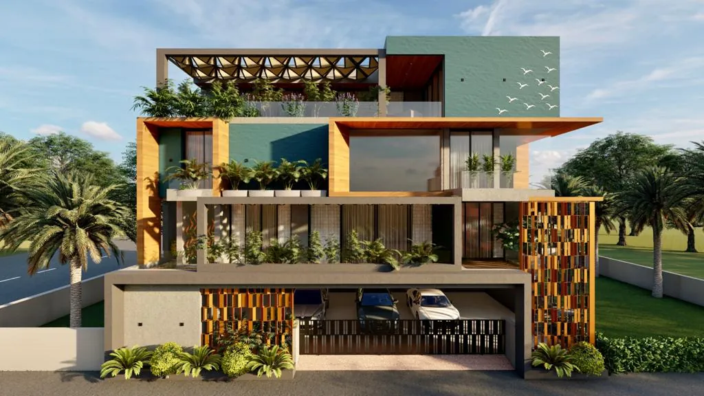 Bungalow Elevation — Elevation 2