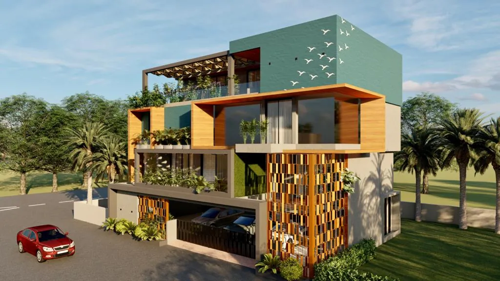 Bungalow Elevation — Elevation 3
