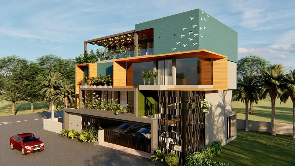 Bungalow Elevation — Elevation 4