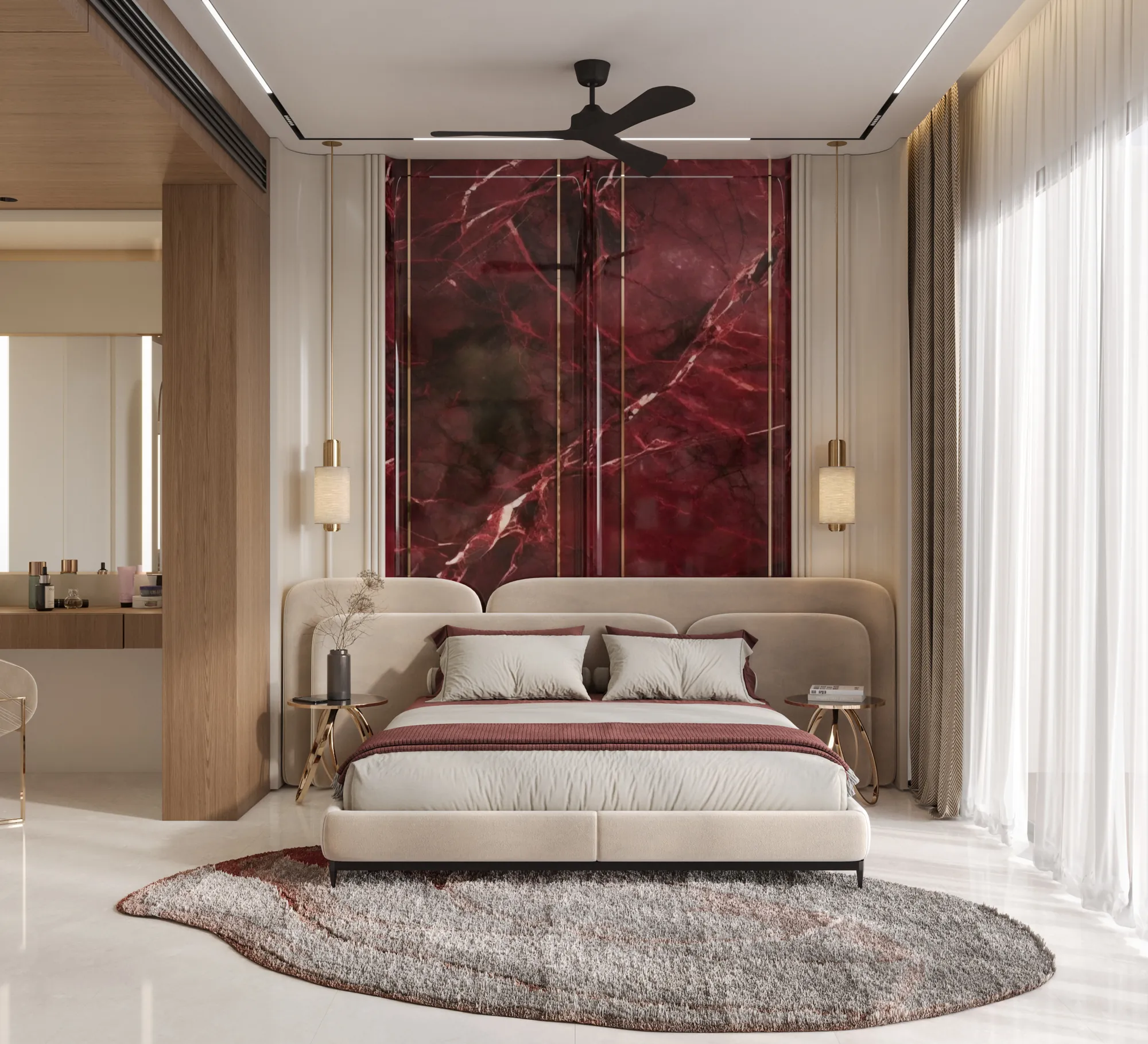 Canon Lakeview-Pent House — Master bedroom
