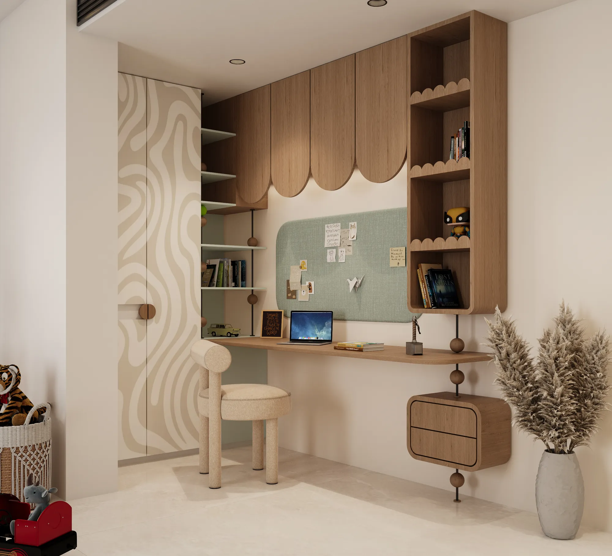 Canon Lakeview Penthouse — Kids study