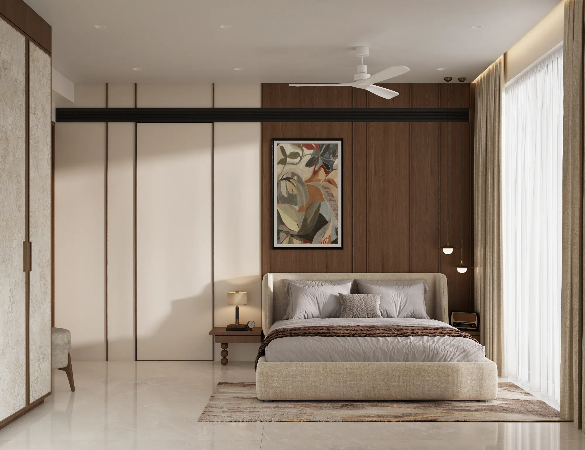 Canon Lakeview Penthouse — Parents bedroom