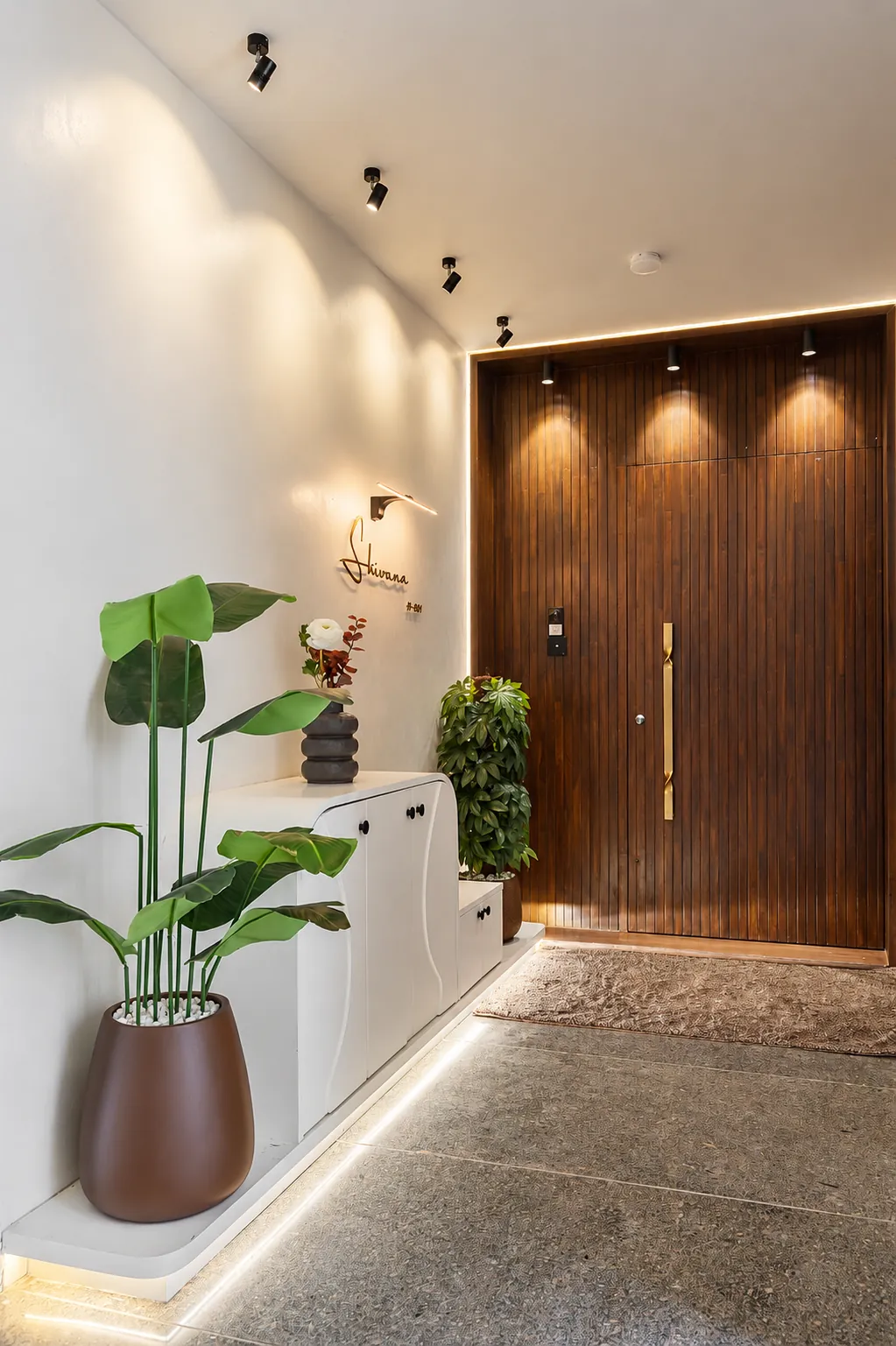 Joshi's Residence — Entrance foyer