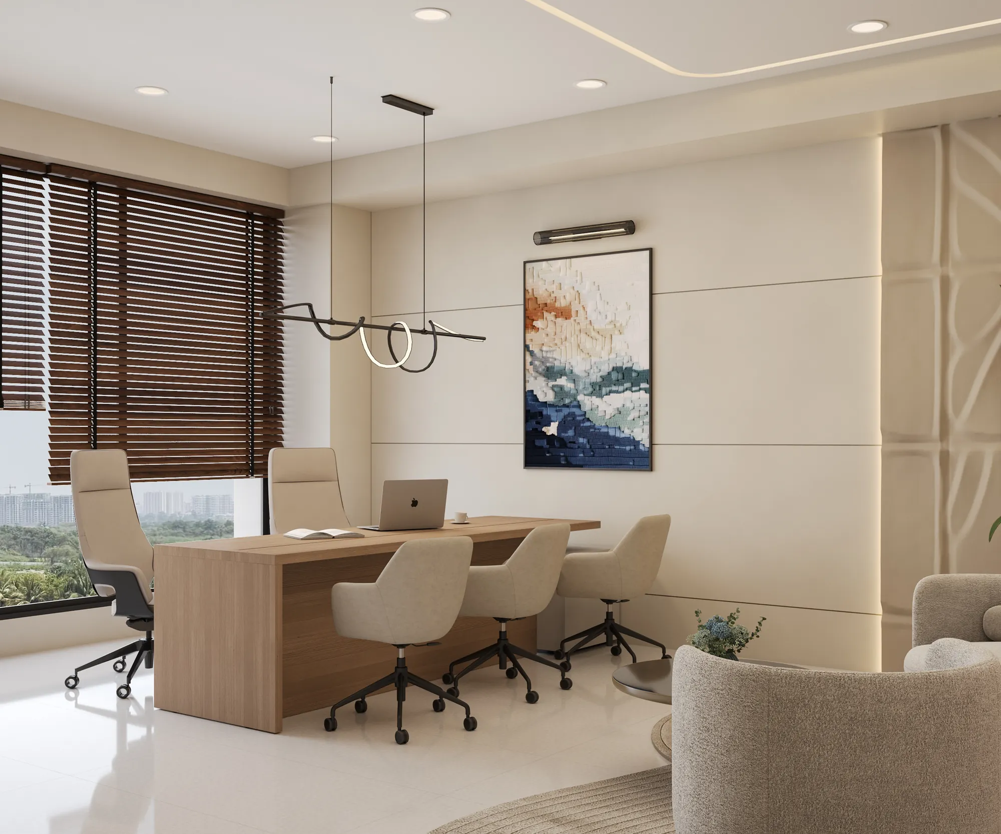 Solaris Cure OPD — Reception and waiting area
